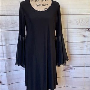 R and M Richards black dress